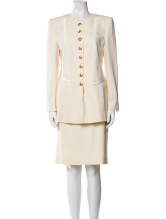 Rena Lange Wool Pantsuit