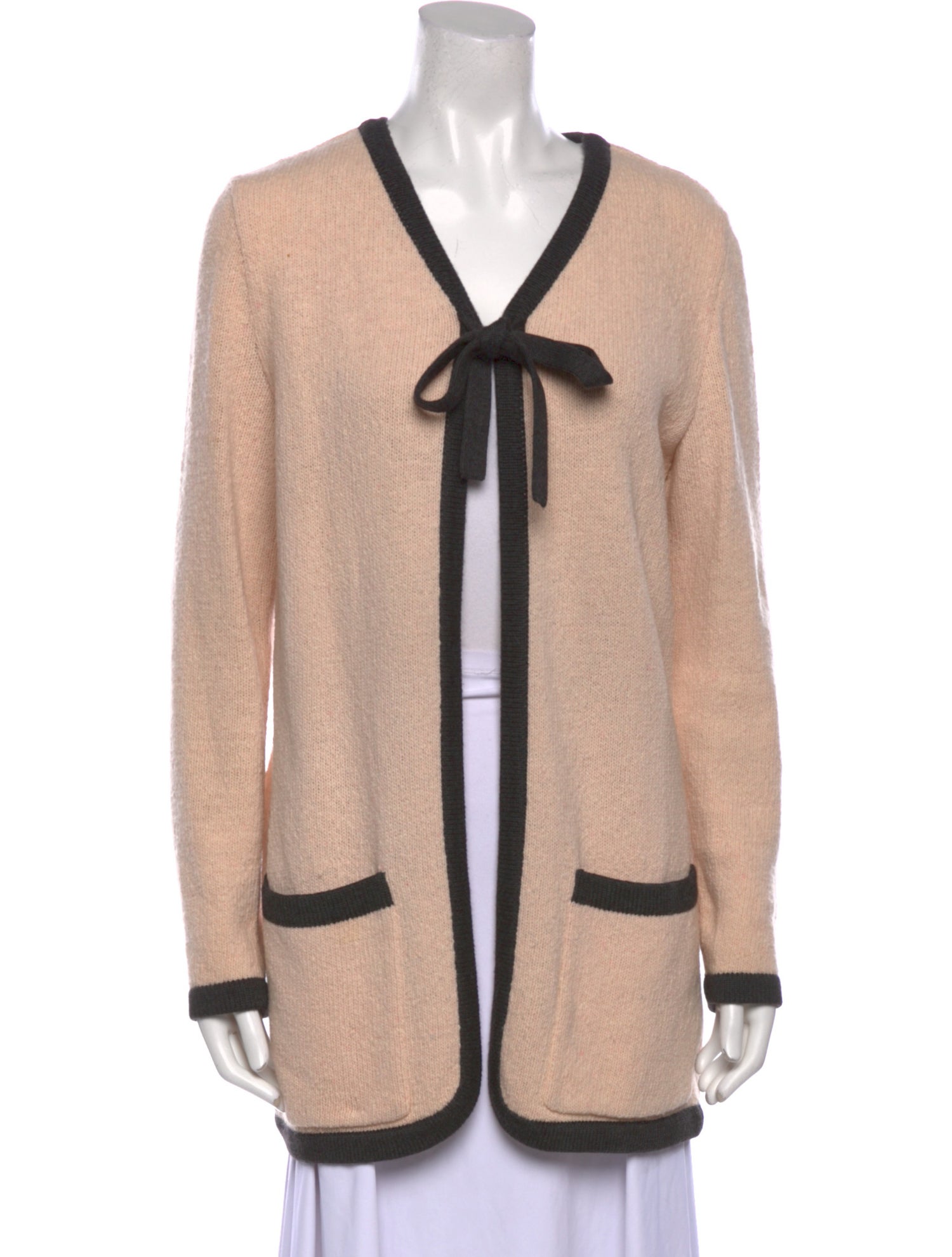 Rena Lange Wool V-Neck Sweater