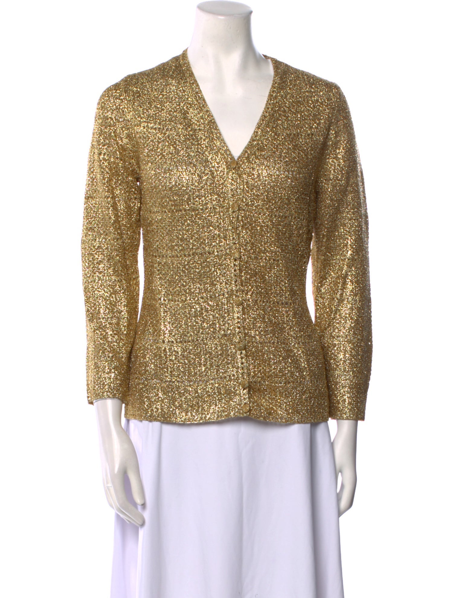 Rena Lange V-Neck Sweater