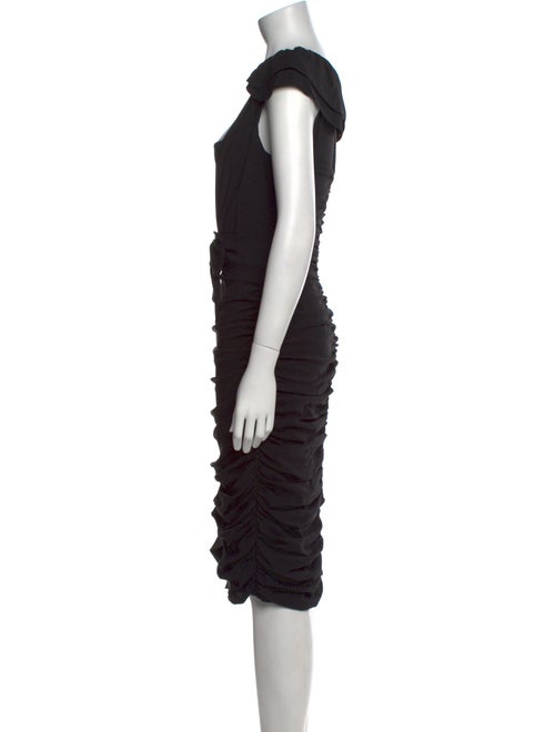 Rena Lange Silk Knee-Length Dress