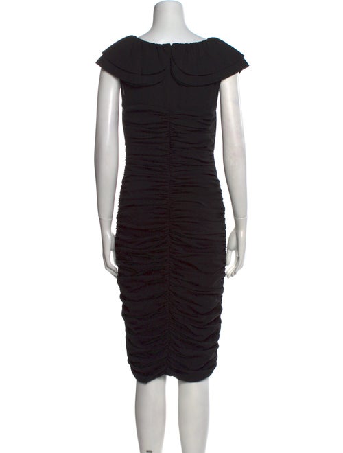 Rena Lange Silk Knee-Length Dress