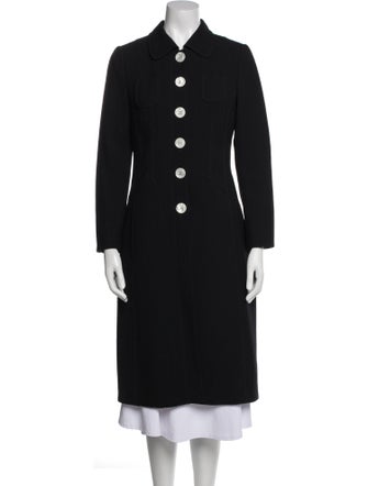 Rena Lange Virgin Wool Peacoat