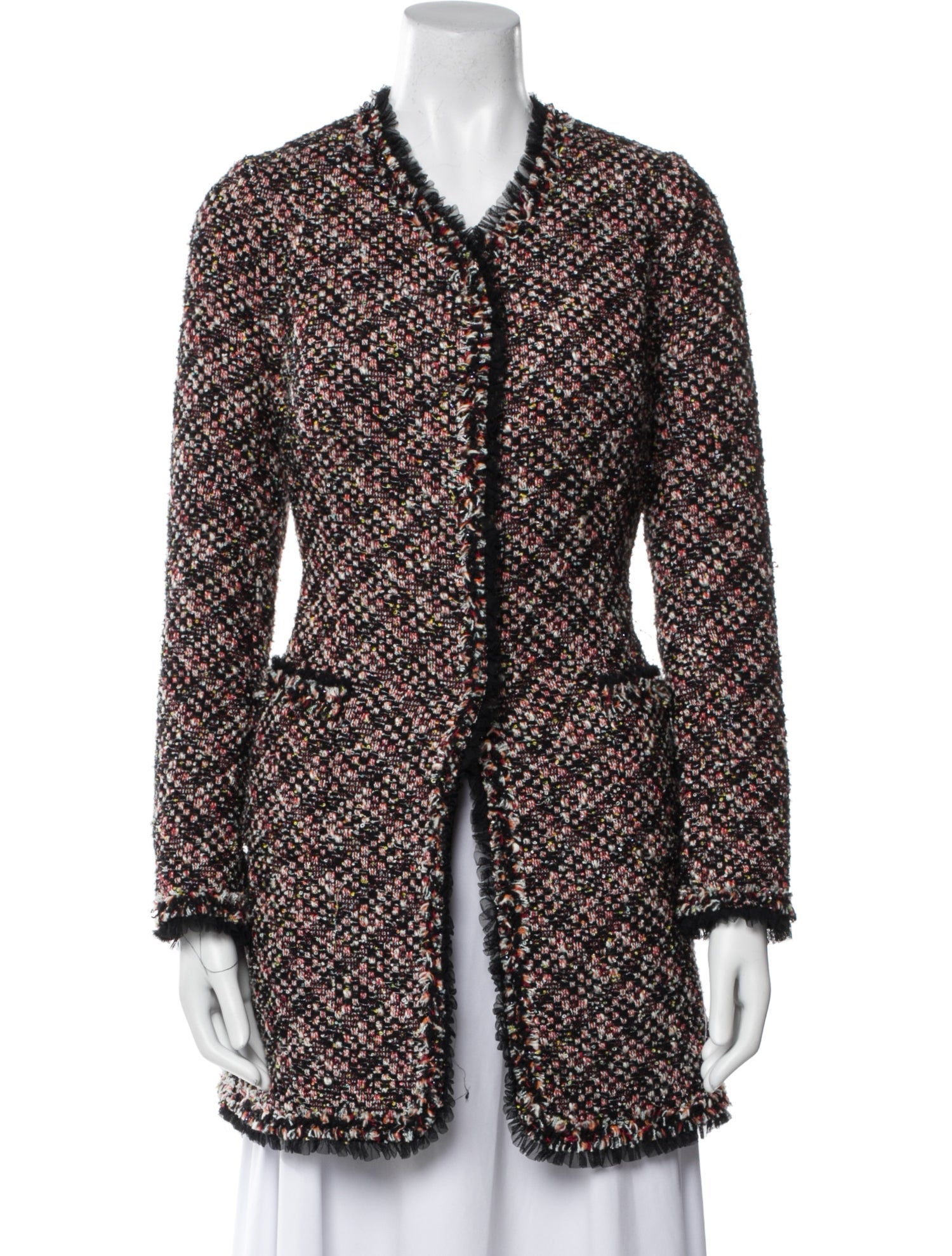 Rena Lange Printed Evening Jacket