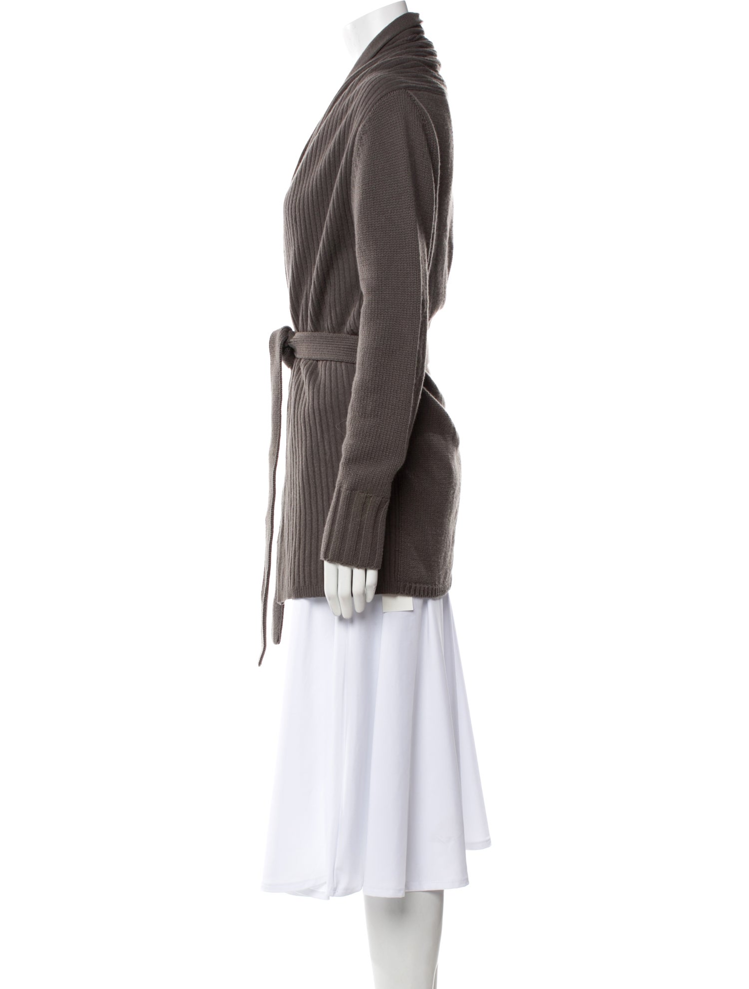 Rena Lange Virgin Wool Cowl Neck Sweater