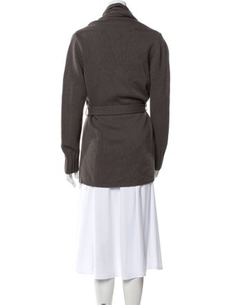 Rena Lange Virgin Wool Cowl Neck Sweater