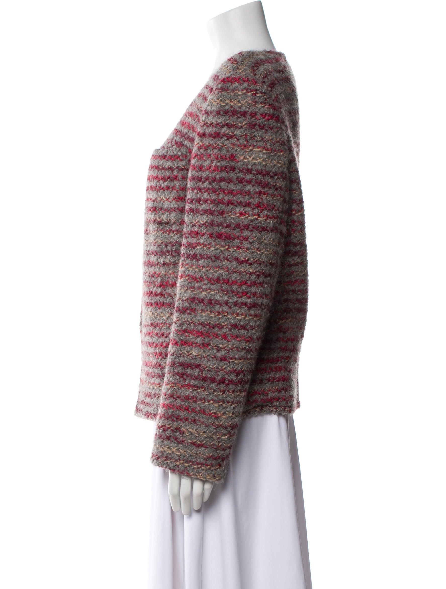 Rena Lange Tweed Pattern Jacket