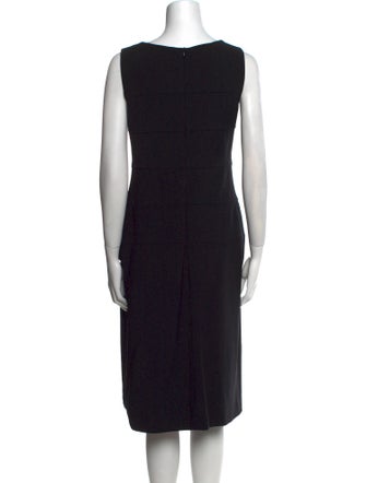 Rena Lange Virgin Wool Midi Length Dress