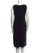 Rena Lange Virgin Wool Midi Length Dress