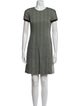 Rena Lange Wool Striped Dress Set