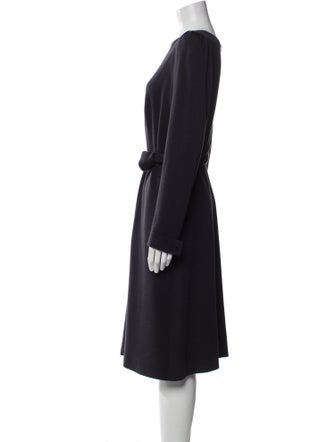 Rena Lange Virgin Wool Midi Length Dress