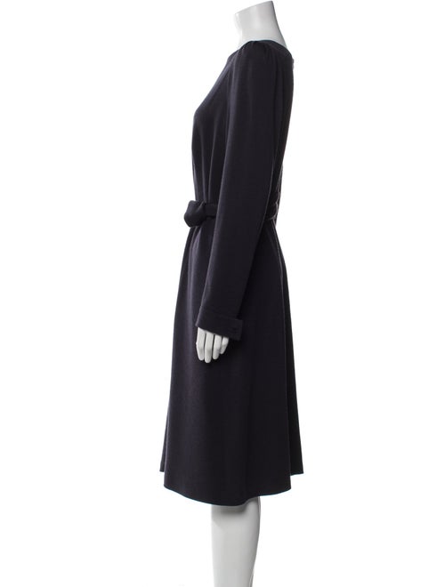 Rena Lange Virgin Wool Midi Length Dress