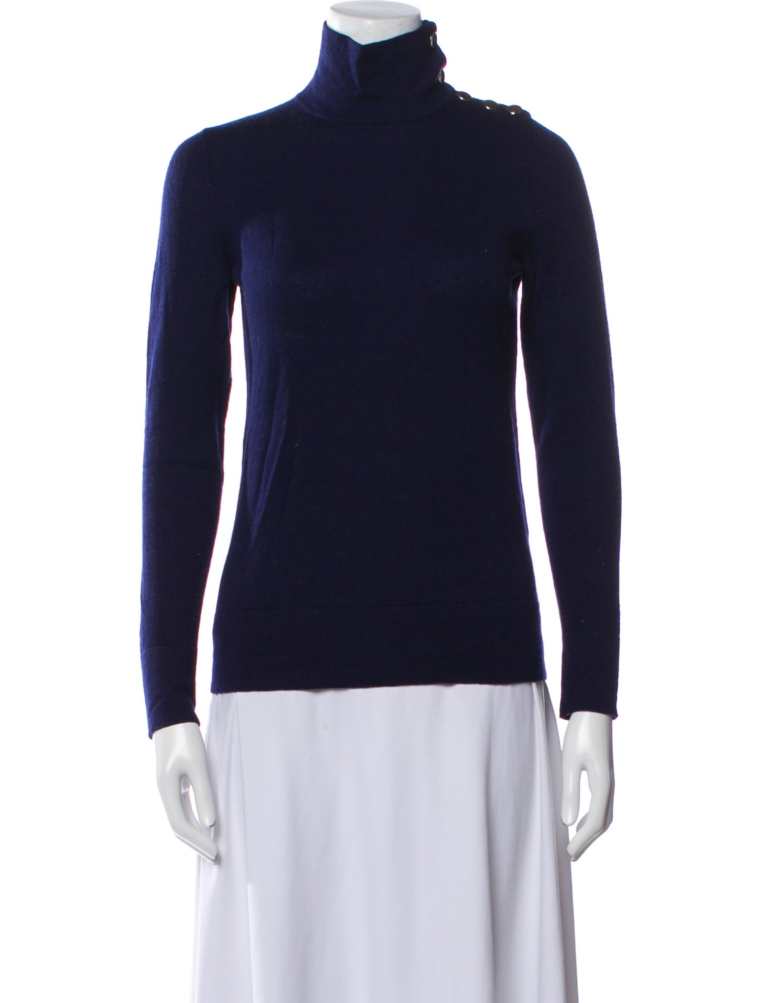 Rena Lange Wool Turtleneck Sweater