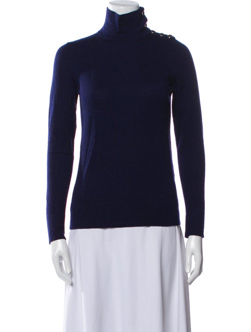 Rena Lange Wool Turtleneck Sweater