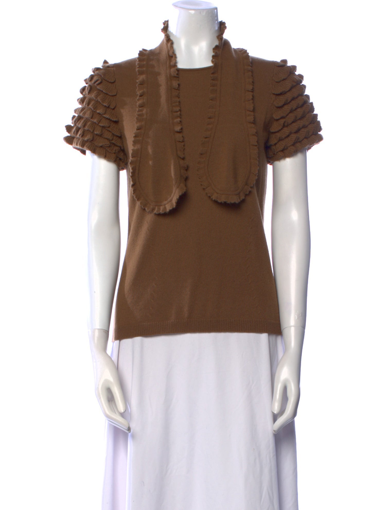 Rena Lange Cashmere Mock Neck Sweater