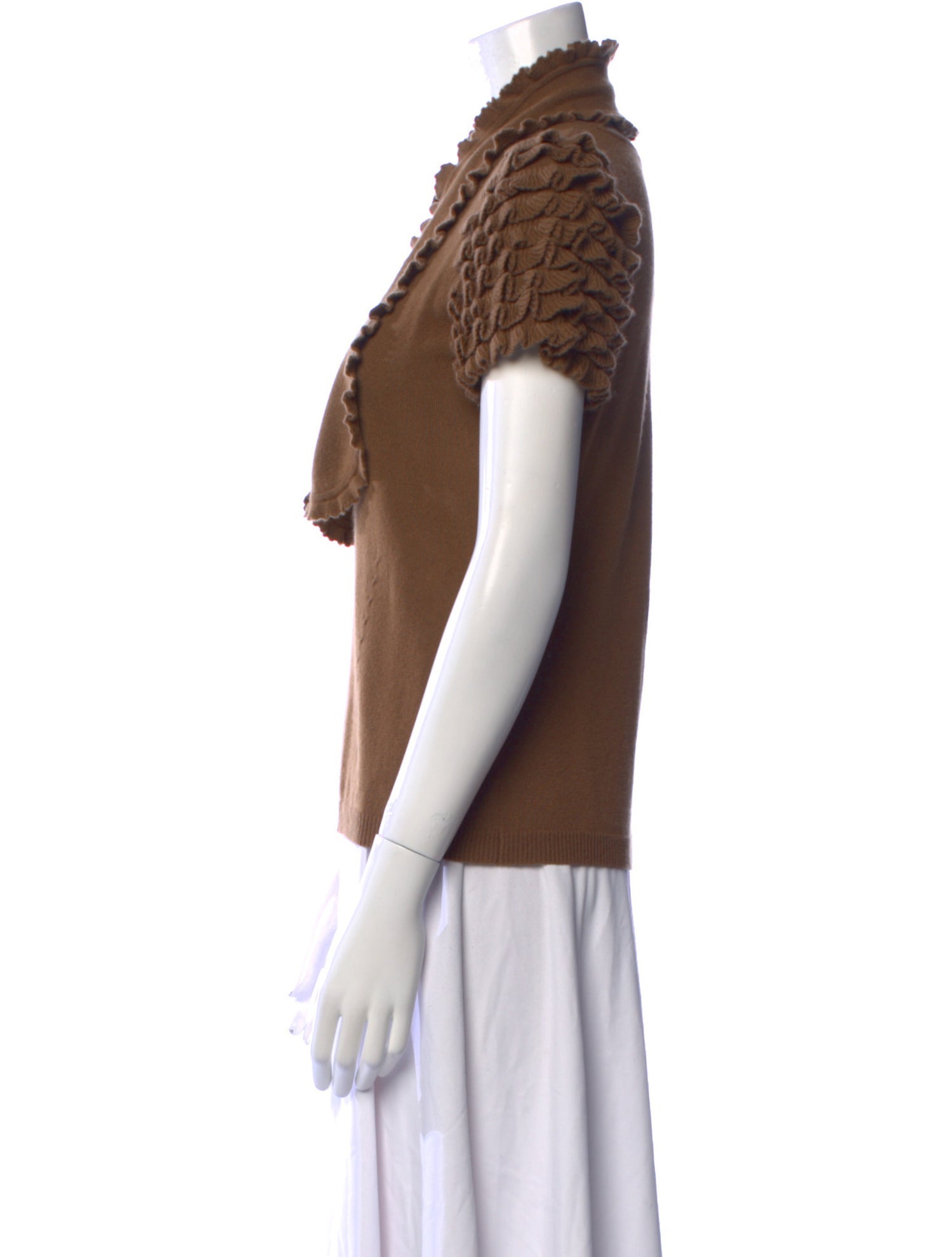 Rena Lange Cashmere Mock Neck Sweater