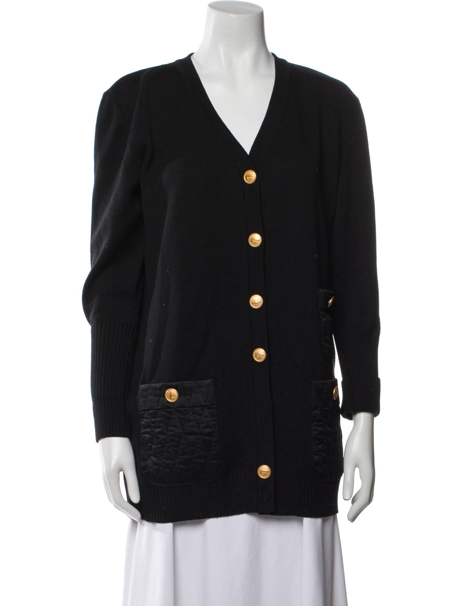 Rena Lange Cashwool V-Neck Sweater