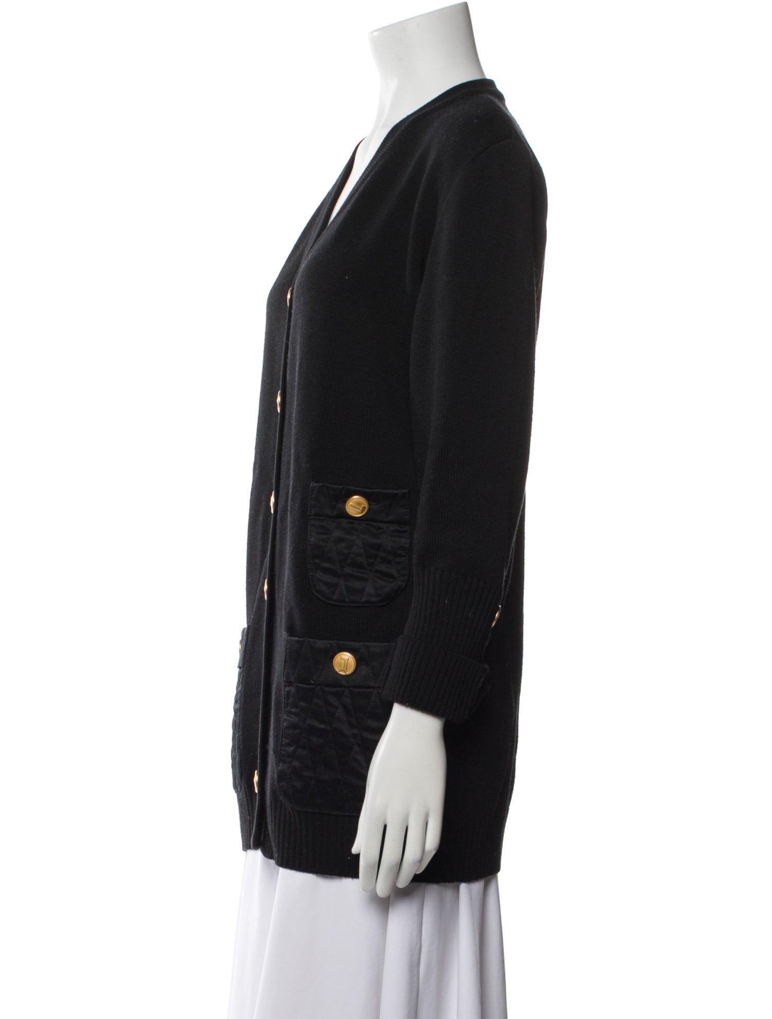 Rena Lange Cashwool V-Neck Sweater