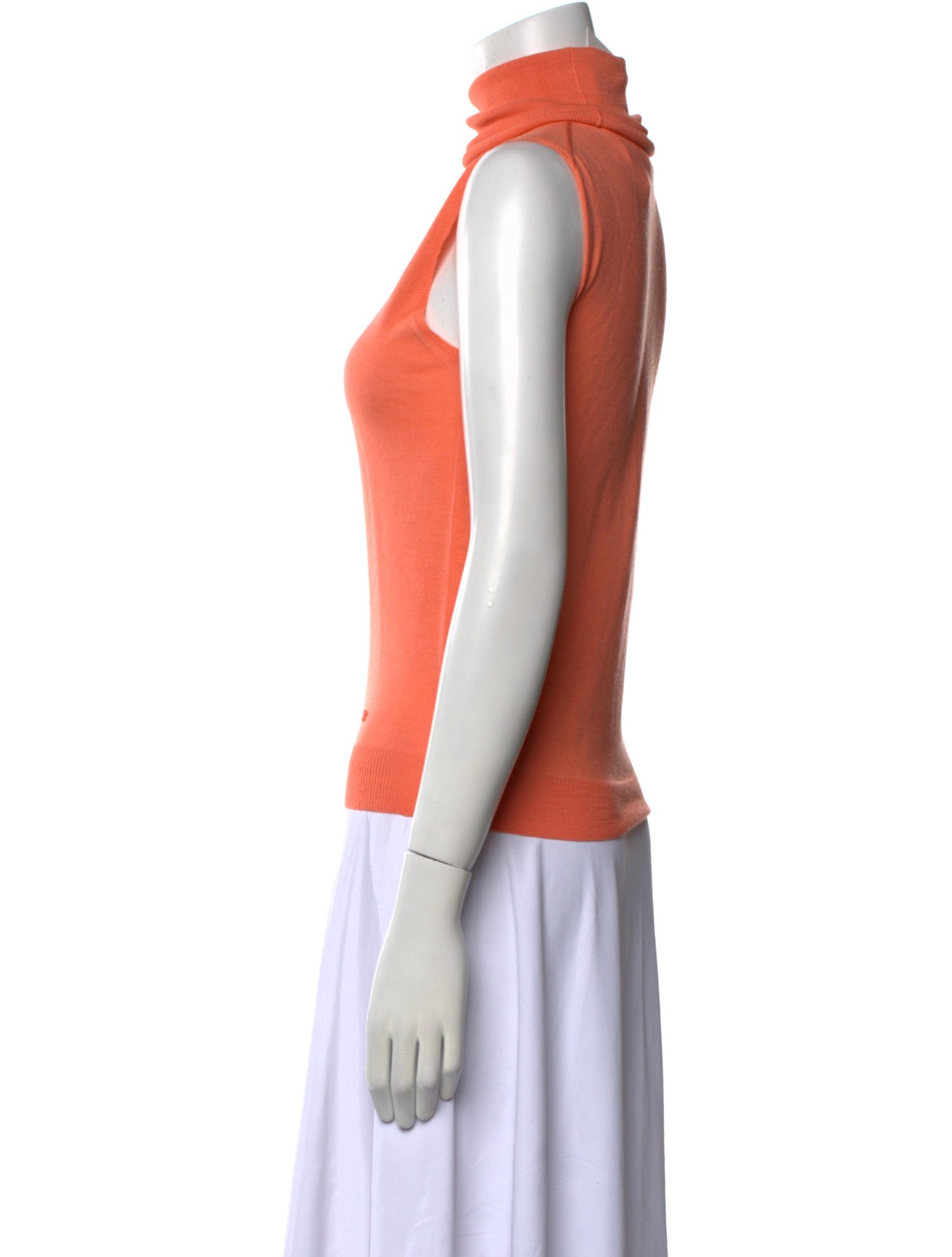 Rena Lange Virgin Wool Turtleneck Sweater