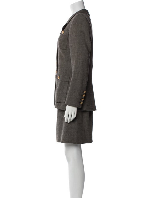 Rena Lange Wool Skirt Suit