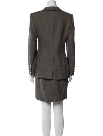 Rena Lange Wool Skirt Suit