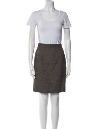 Rena Lange Wool Skirt Suit