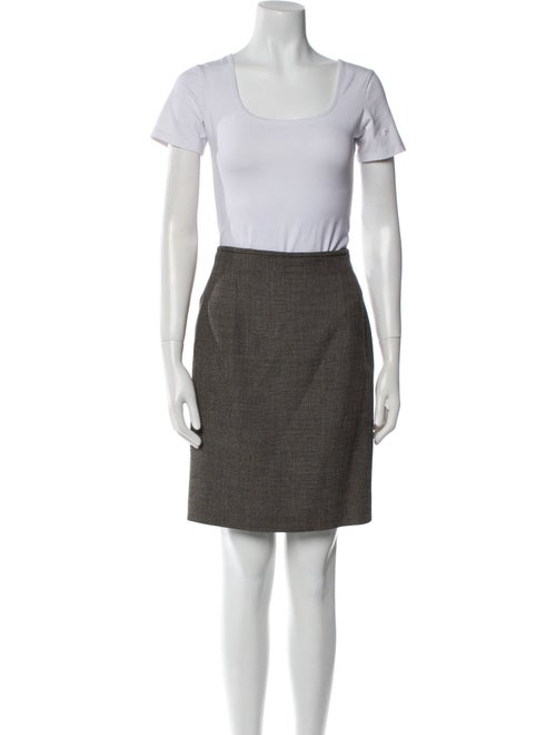 Rena Lange Wool Skirt Suit