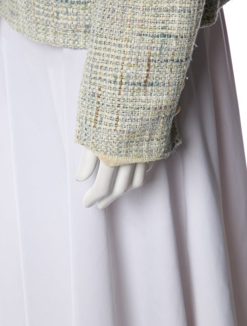 Rena Lange Silk Tweed Pattern Blazer