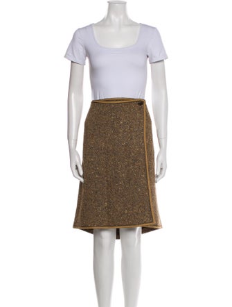 Rena Lange Tweed Pattern Skirt Set