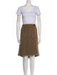 Rena Lange Tweed Pattern Skirt Set