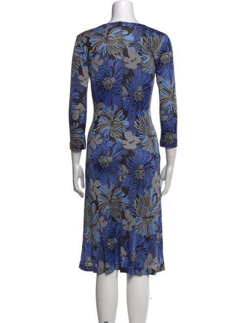 Rena Lange Printed Knee-Length Dress