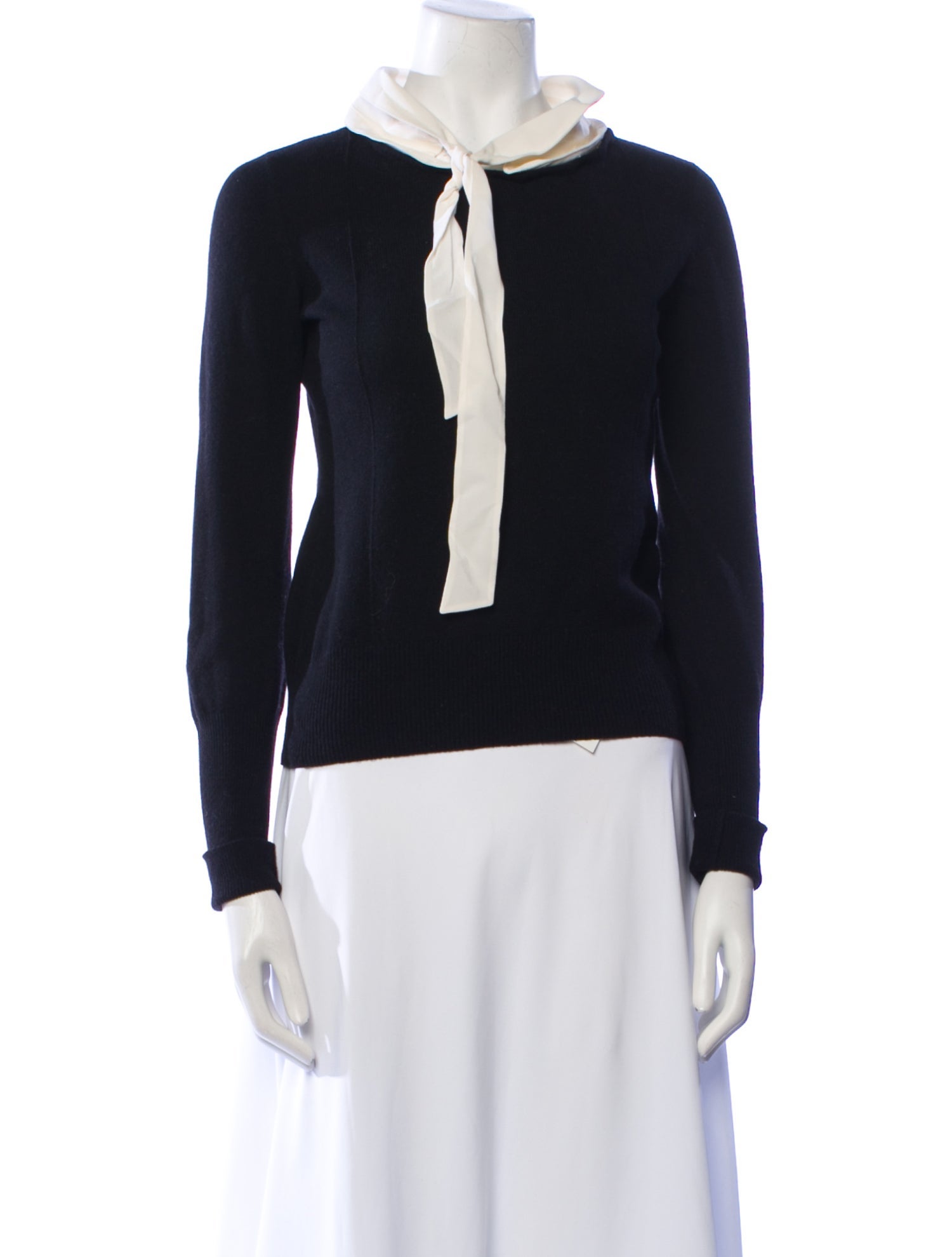 Rena Lange Cashmere Mock Neck Sweater