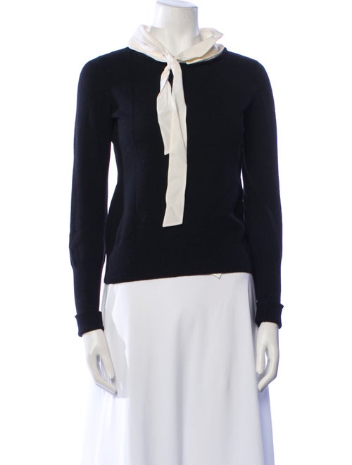 Rena Lange Cashmere Mock Neck Sweater