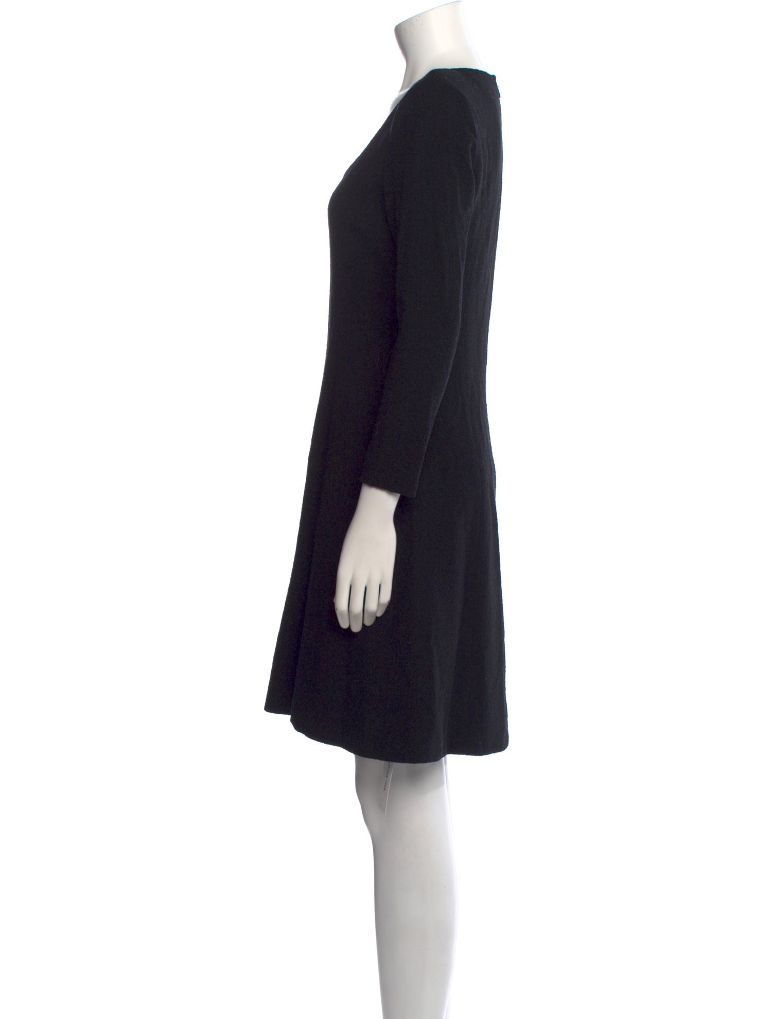 Rena Lange Wool Knee-Length Dress
