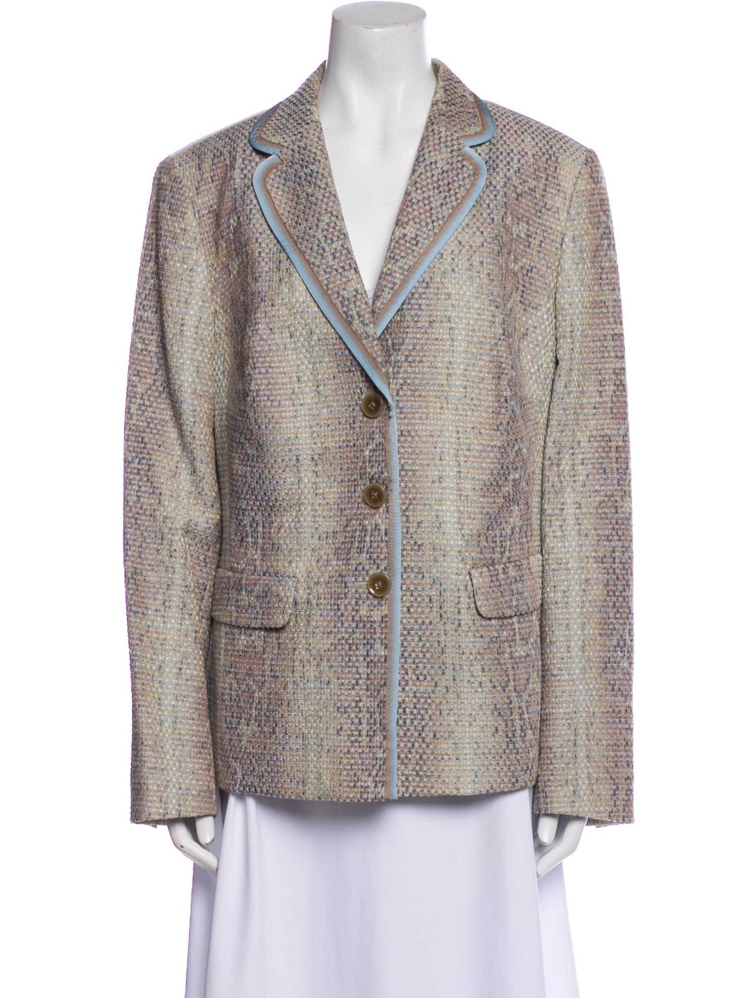 Rena Lange Striped Blazer