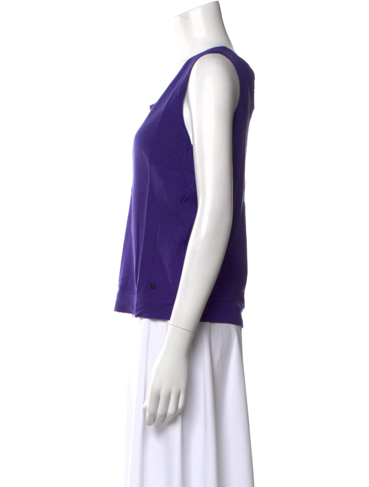 Rena Lange Virgin Wool Scoop Neck Sweater w/ Tags