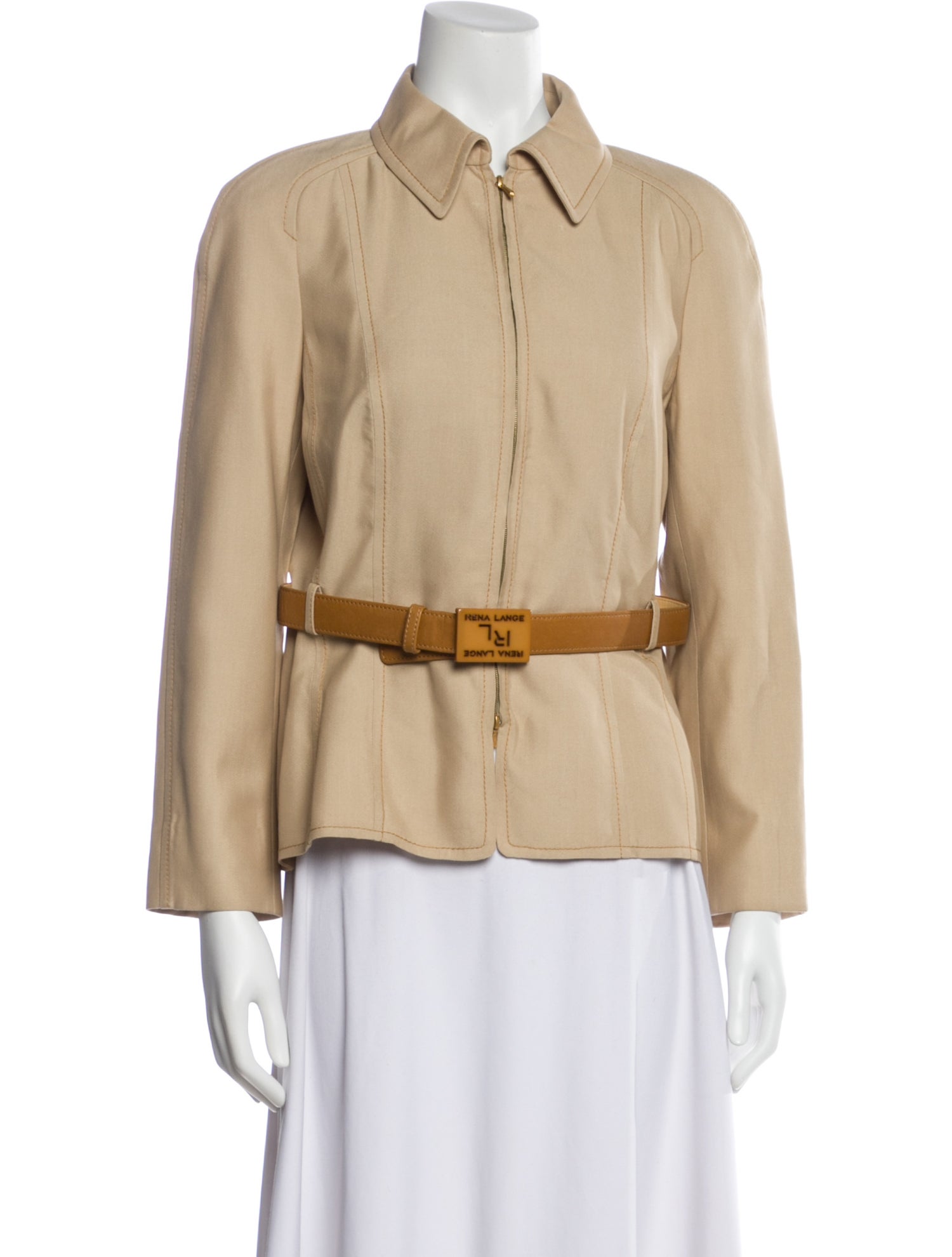 Rena Lange Leather Jacket