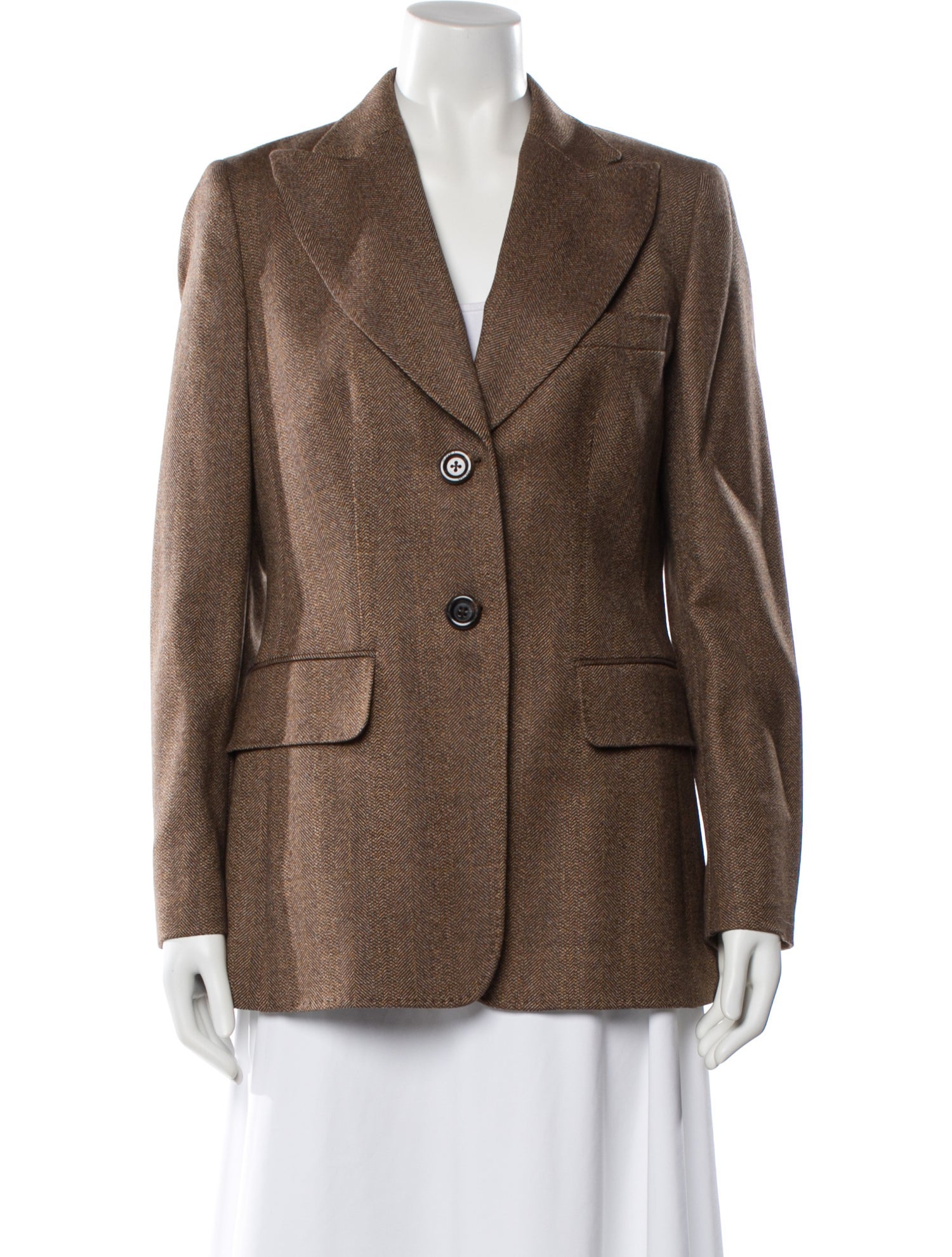 Rena Lange Virgin Wool Striped Blazer w/ Tags