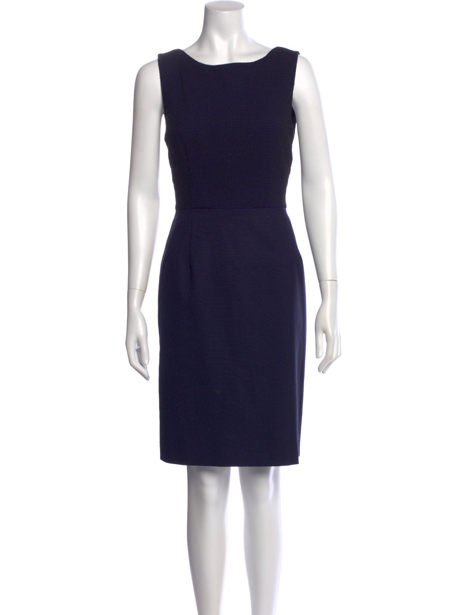 Rena Lange Wool Knee-Length Dress