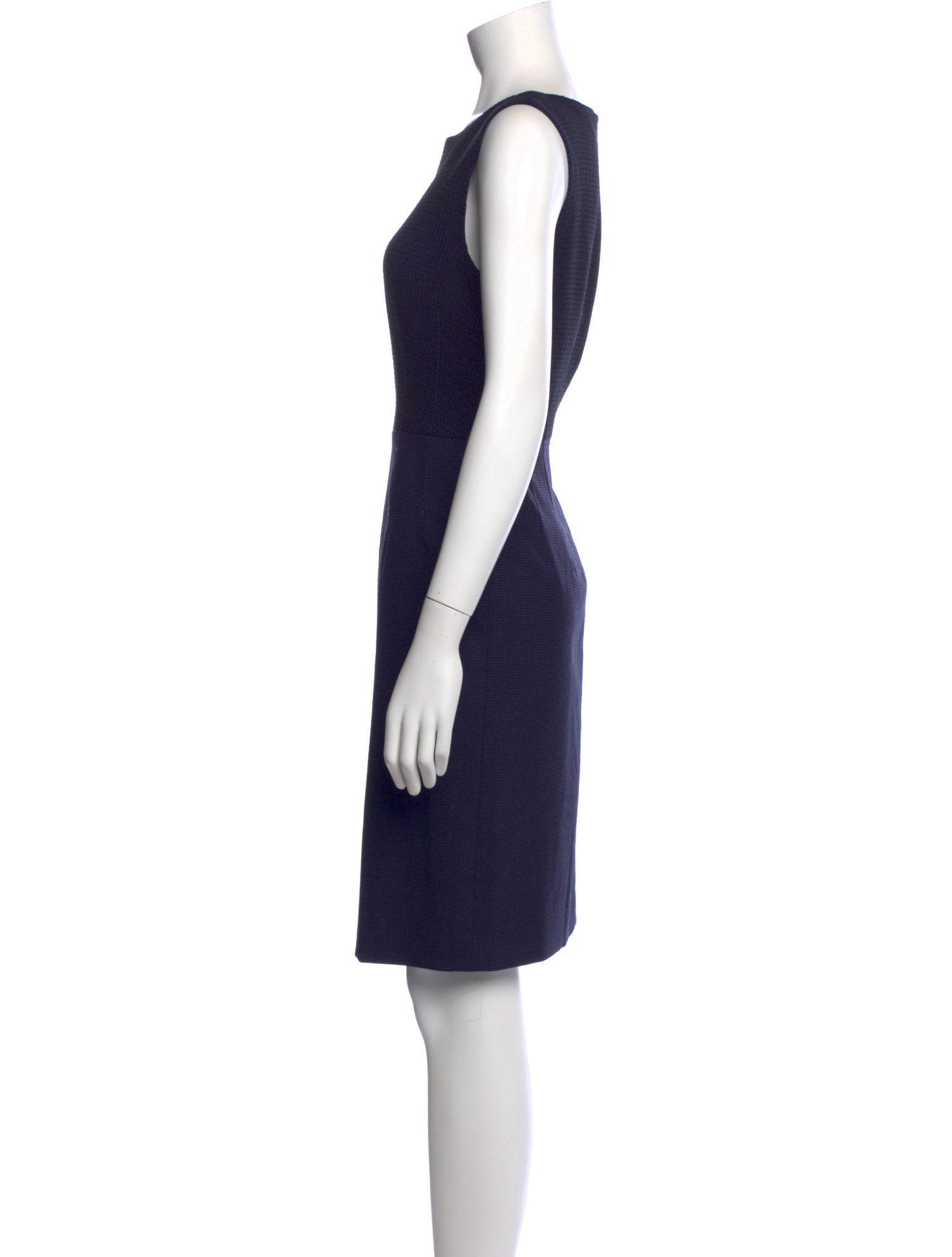 Rena Lange Wool Knee-Length Dress