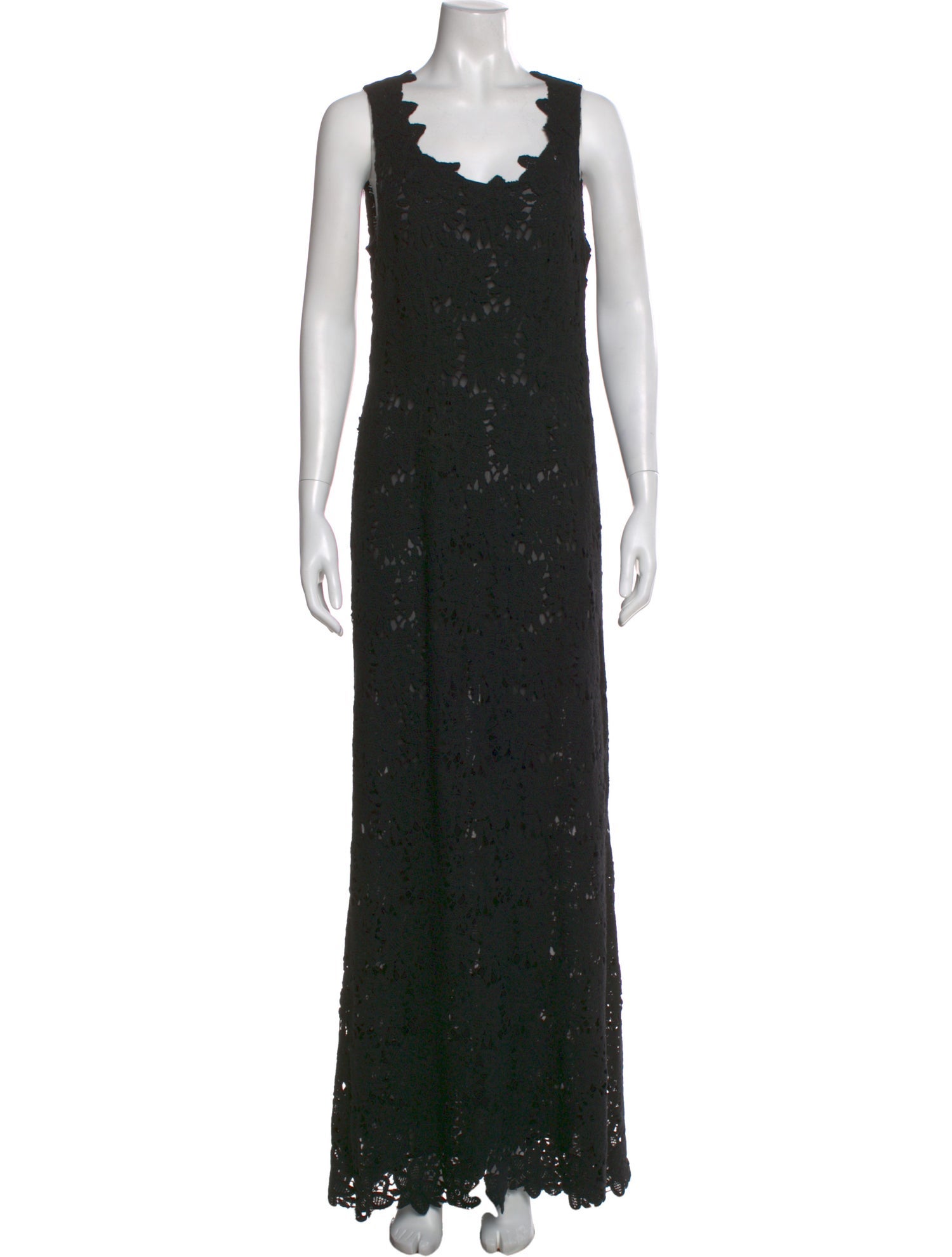 Rena Lange Virgin Wool Long Dress