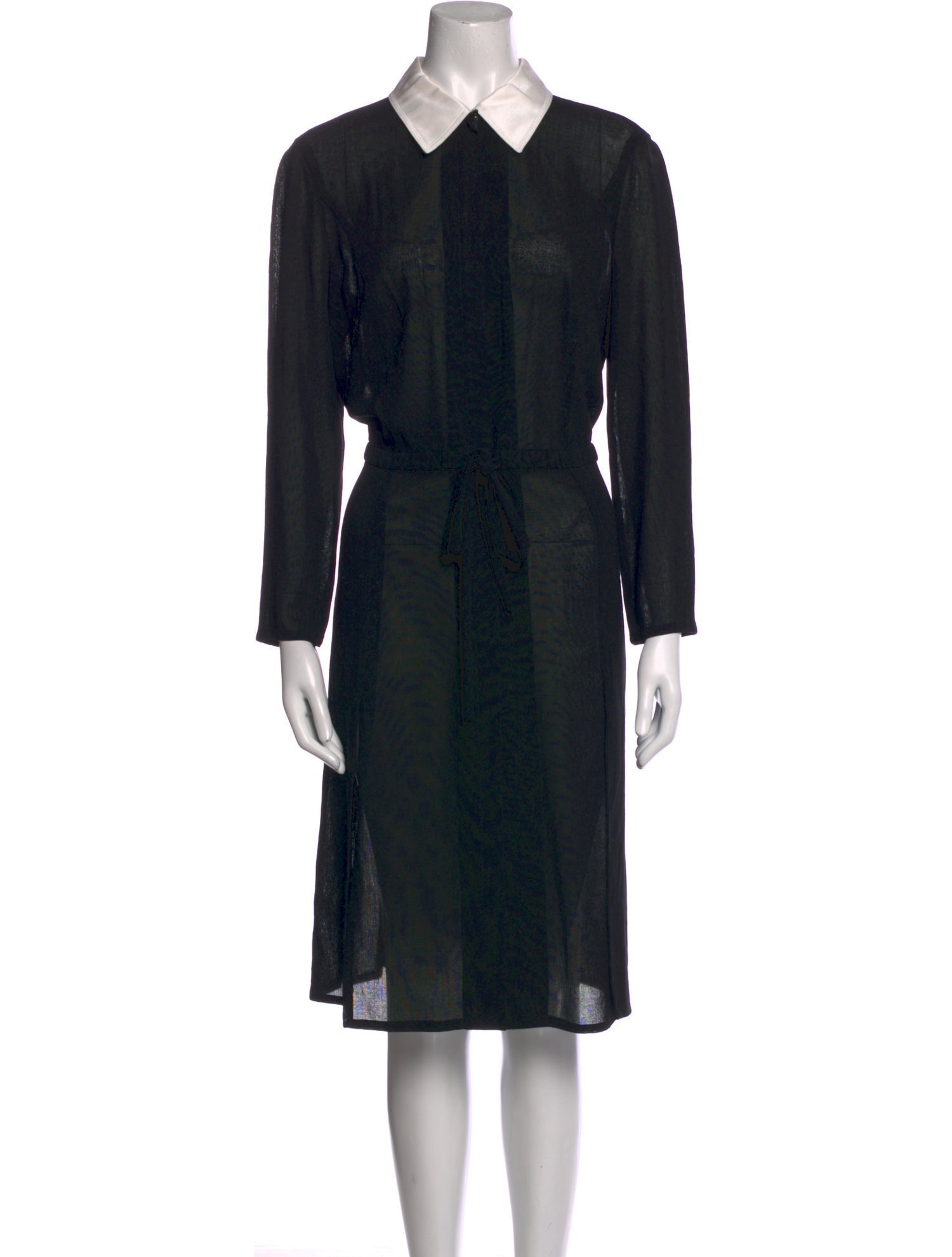 Rena Lange Wool Midi Length Dress