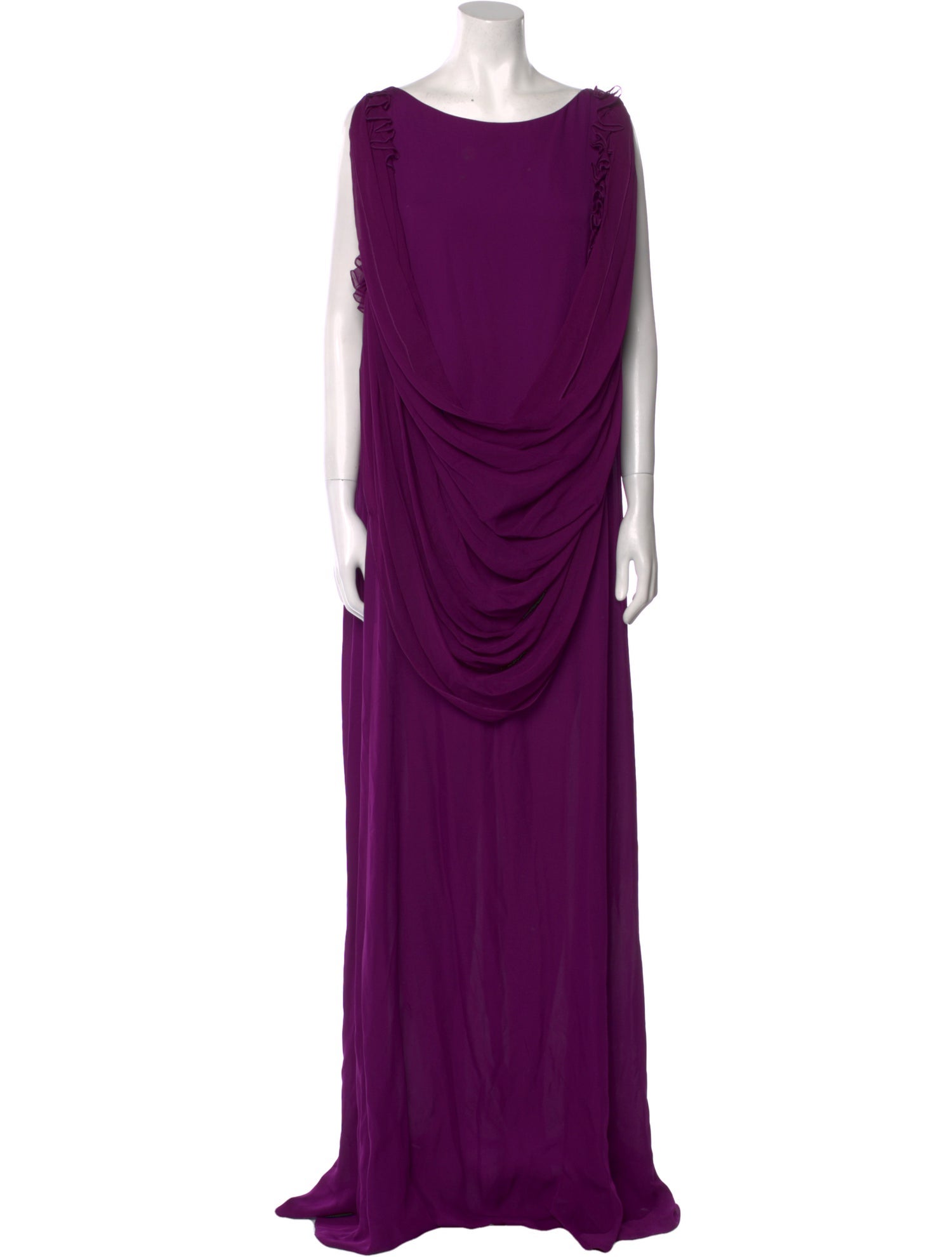 Reem Acra Silk Long Dress w/ Tags