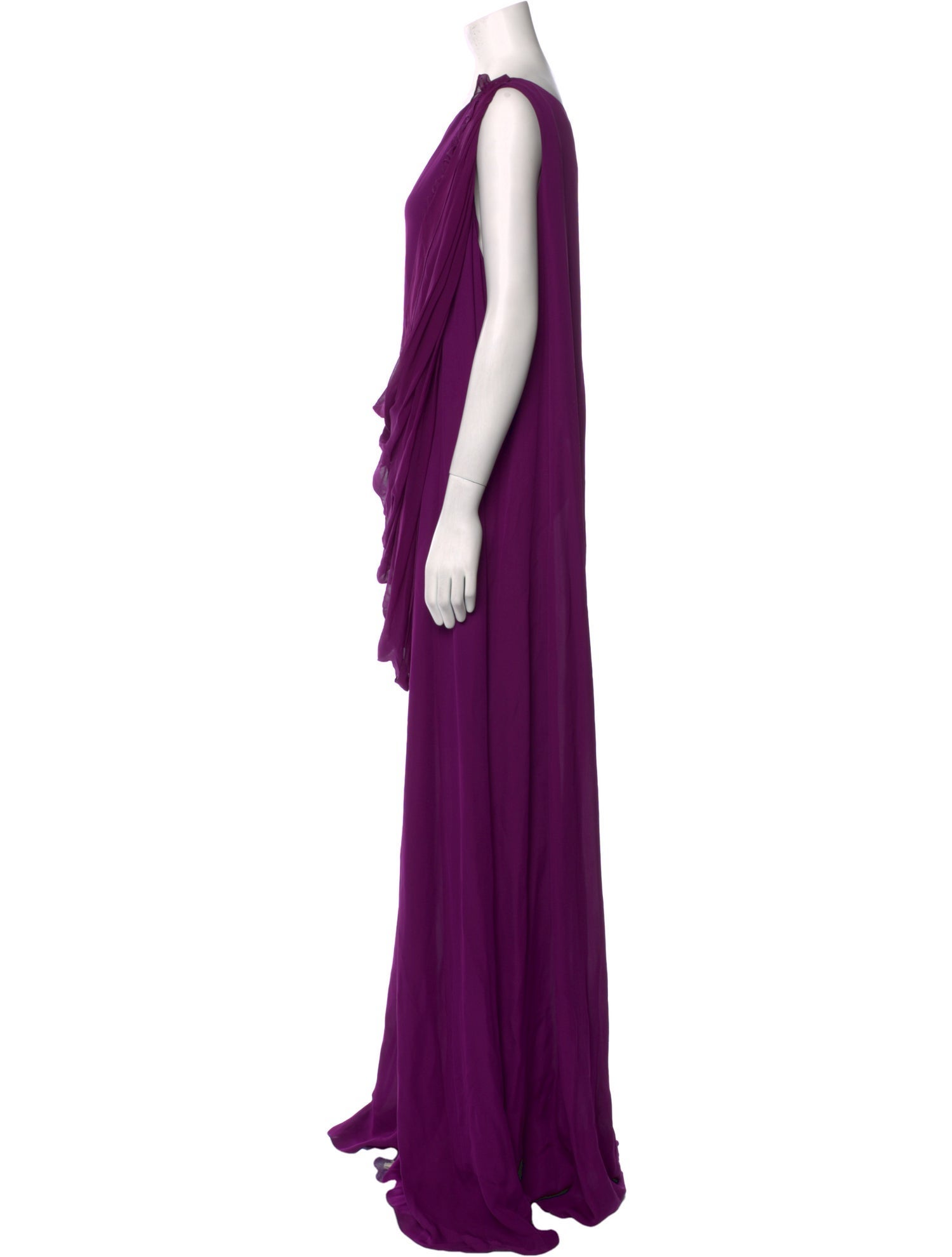 Reem Acra Silk Long Dress w/ Tags