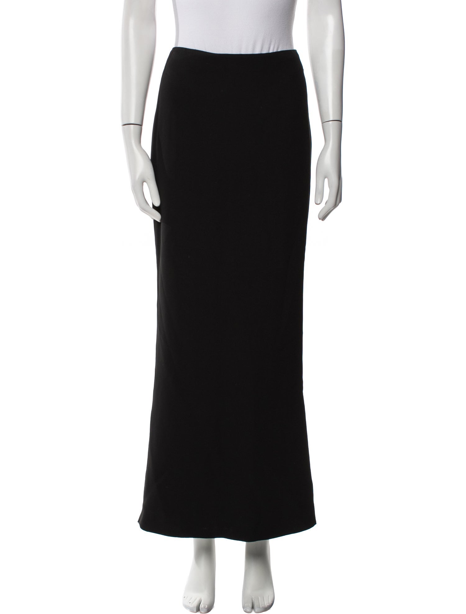 Reem Acra Silk Midi Length Skirt