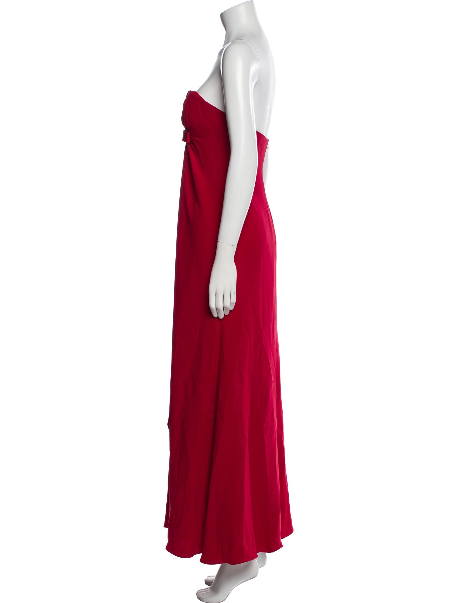 Reem Acra Silk Long Dress