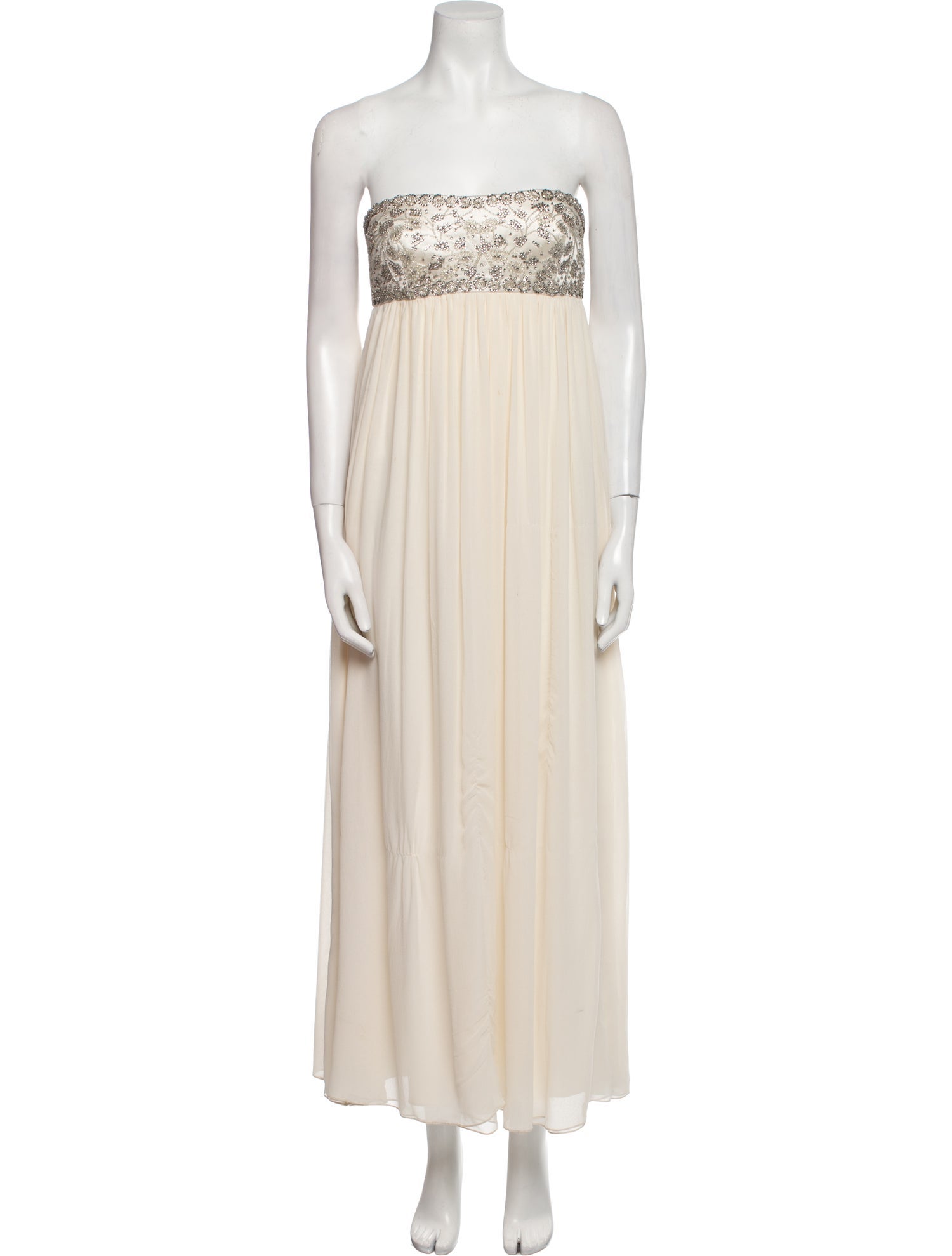 Reem Acra Silk Midi Length Dress