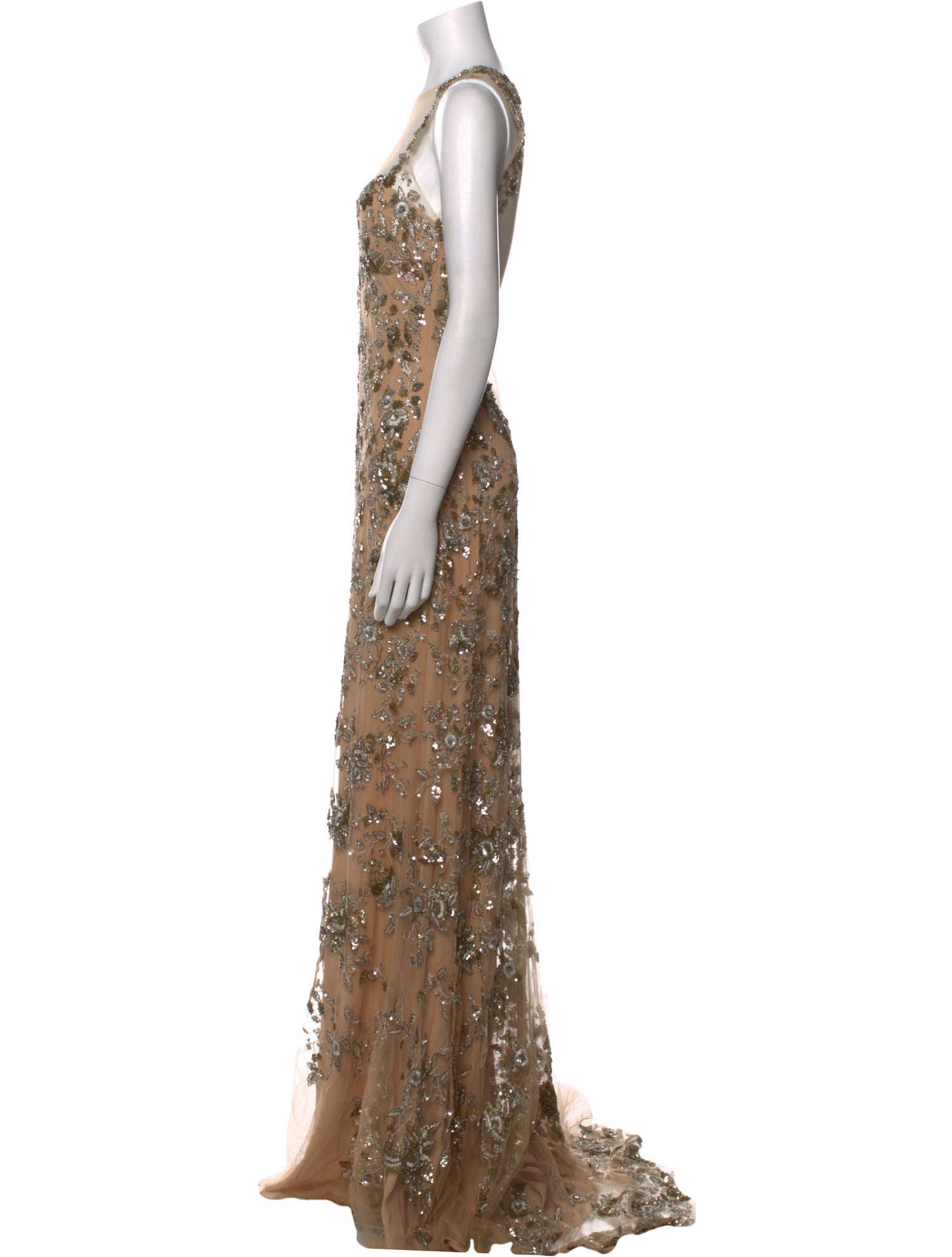 Burberry Nova Check Halter Dress - Neutrals Dresses