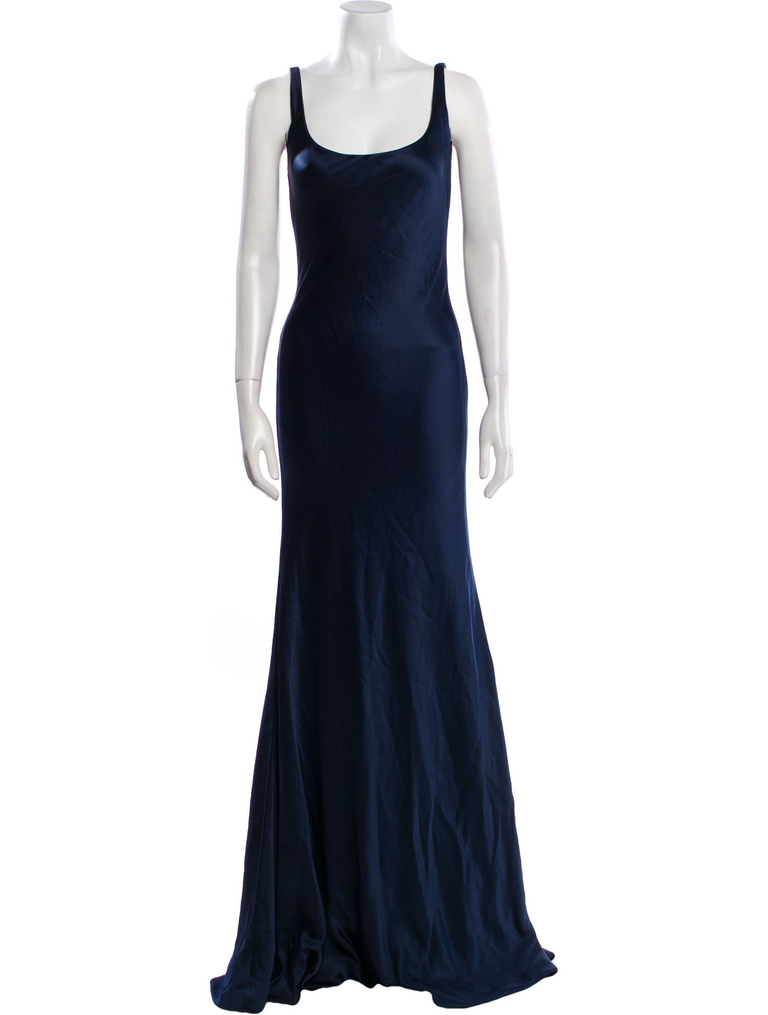 Reem Acra Silk Long Dress