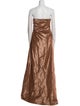 Reem Acra Silk Long Dress