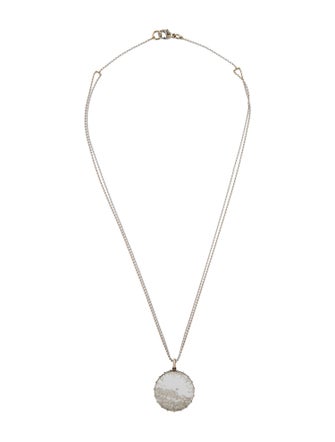 Renee Lewis 18K Diamond Shake Pendant Necklace